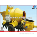 trade assurance small and high quality diesel concrete pump with mixer hbts30-10-75R